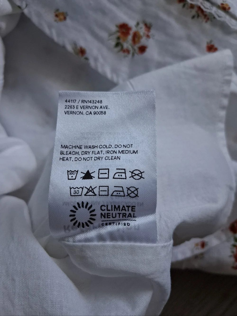 Reformation Evianna Linen Mini Dress In Lara Floral - Picture 12 of 16